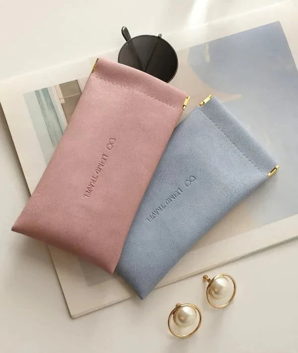 🔥Year-end Sale🎁Snap Closure Leather Organizer Pouch