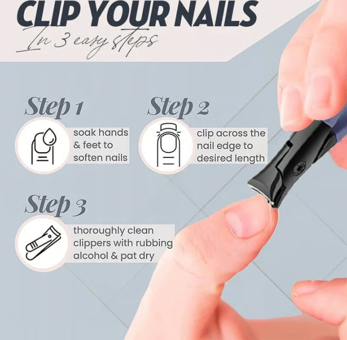Anti-Splash Nail Clippers