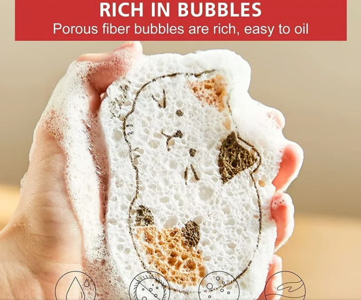 Early Summer Hot Sale 48% OFF - Compressed Natural Cellulose Face Sponge