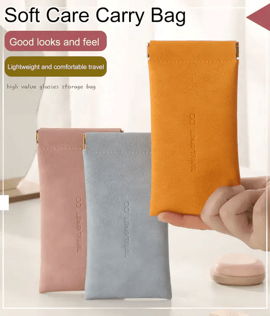 🔥Year-end Sale🎁Snap Closure Leather Organizer Pouch