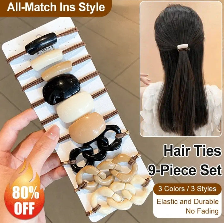 9Pcs Set Popular Hair Clips