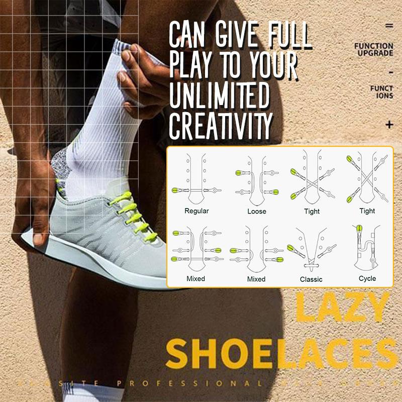 12/24pcs Pack Lazy Elastic Shoelaces