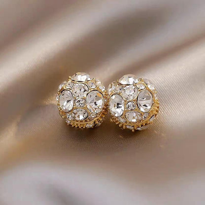 Magnetic Round Earrings Non-piercing Ear Clip