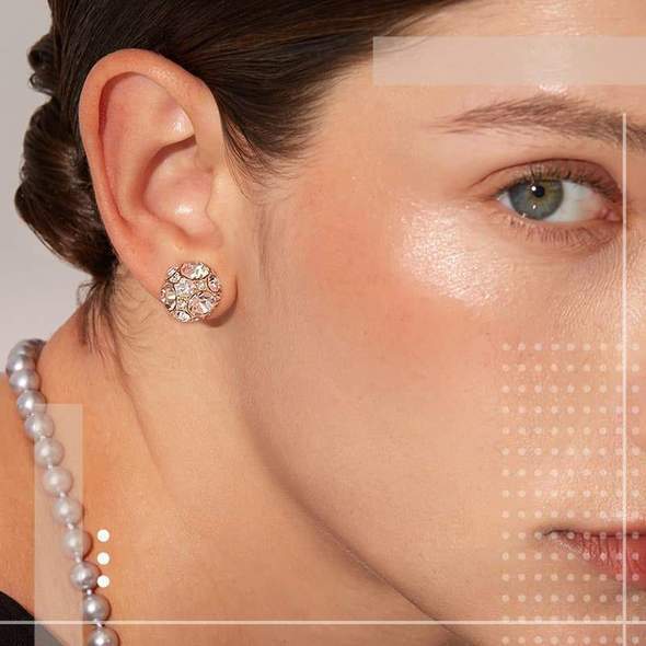 Magnetic Round Earrings Non-piercing Ear Clip